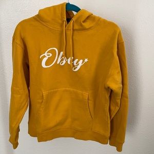 Obey Yellow Sweater